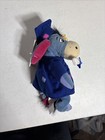 Disney Store Graduation Eeyore Bean Bag Plush Doll 9 