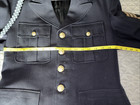 Vintage 1950s Korean War Us Army Dress Blue Jacket Sfc E-7 Bullion Rank Tailored