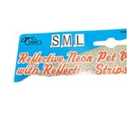 Dog Safety Vests Dukes Medium Reflective Fluorescent Yellow Safe Pet Supplies