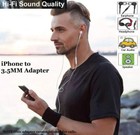 For Iphone Headphone Adapter Jack 8 Pin To 3 5mm Aux Cord Dongle Converter Lot