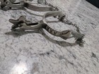 North   Judd Antique Spurs Anchor Stamp Five Point Rowels