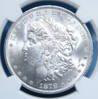 1878-cc Morgan Silver Dollar Ngc Graded Ms 63