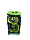 18    Zuca Figure Skating Sport Green Blue Tie Dye Trolley Bag  Some Small Stains