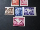 Germany Stamp India Azad Hind Legion Set Prepared For Use But Not Issued Unused