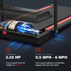 Portable Treadmill With 12 Program Powerful And Quiet Motor Walking Running Pad