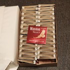 X49 Vintage Winston Select Matchbook s Matches Unstruck Red New Old Stock