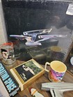 Vintage Star Trek Collectibles Lot - Blueprints  Board Games  1979 Movie Merch  