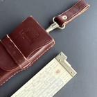 Frederick Post Versalog 1460 Engineer Slide Rule Lthr Case Hemmi Bamboo Japan