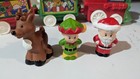 Fisher Price Little People Musical Christmas Train W  Santa Claus Reindeer Elf