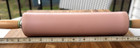 Vintage 1950s Mid-century Modern Rolling Pin     Pink  Green   Silver Atomic Retro