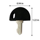 2pcs Replacement Ignition Keys For Pride Mobility Scooters     Compatible Black 