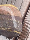 Natural Layered Jasper Lapidary tumble display-specimen Brown Yellow
