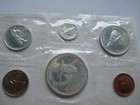 1967 Uncirculated Coin Set Canada 80  Silver Coins Dollar 1867-1967 Uncirculated