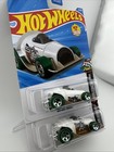 Hot Wheels Pack Of 2 - Error Instant Boost White Green Wheels Hw Racing 2026 New