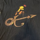Prince Graphic T-shirt Black Xl 100  Cotton Made In Usa Rock   Pop Music