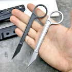 Tactical Hunting 5 5  Fixed Blade 440c Steel Blade Full Tang Knife Kydex Sheath