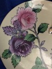 Noritake Morimura Handled Lemon Server Trinket Dish Vibrant Florals Ca1920-40