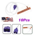10pcs 9pin Disposable Neonate adult Oximax Spo2 Sensor Compatible For Nellcor   us
