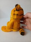 Vintage 1981 Garfield The Cat Red Heart Plush Toy By Fun Farm Dakin