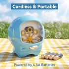 Pool Party Bubble Machine Automatic Portable Bubble Blower Outdoor Kids Toy Gift