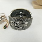 Lot Of Vintage Rhinestone Bangle Bracelets 