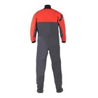 Level Six Dry Suit Front Entry Relief Zip British Latex Gaskets Size Large