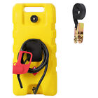 Fuel Caddy 15 Gallon Diesel Fuel Tank On-wheels Transfer Pump Hose Yellow