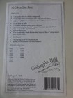 Crab-apple Hill May Day Posy Pillow Embroidery Pattern  242