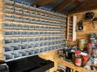 Small Mini Plastic Parts Bin Storage Rack For Organizer Bolts Beads - 20 Bins