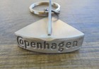 Copenhagen Metal Lid Cutter For Key Chain Pewter Color  new unused 