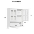 Space-saving Bathroom Wall Mounted Medicine Cabinet Over Toilet Bathroom Kitchen