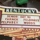 92 Kentucky Wildcats Basketball Auto Poster Unforgettables Farmer  Woods  Pelp  