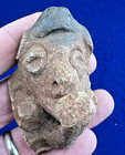 Authentic Taino Arawak Monkey Effigy Pre-columbian Pottery Native America Figure