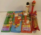 Rare Vintage 1980-2014 Pez Christmas Theme Candy Dispenser Lot Of  6 