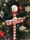 Dollhouse Miniature Elf Crossing Xing Christmas 1  Scale 1 12 Fairy Elf
