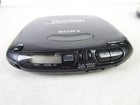 Vintage Sony Discman D-141 Black Mega Bass Auxiliary Portable Compact Cd Player