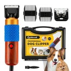 Pet Grooming Clipper Kit 200w - Low Noise Dog   Cat Hair Trimmer W  Spare Blade