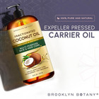 Fractionated Coconut Oil 16oz 100  Pure Carrier Oil For Skin  Hair   Body Massag