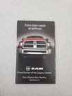 Es23 Calgary Flames 2010 11 Nhl Hockey Pocket Schedule - Dodge Ram