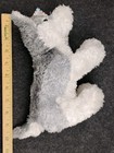 Princess Soft Toys Gray White Plush Alpine Wolf Dog Husky Weighted Beanie 9 Inch