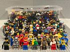 Lego Minifigures Bulk Lot Of 10 Town Castle City Space   30 Free Accessories