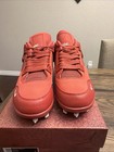Custom Air Jordan 4 Brick By Brick Football Cleats  Mens Size 9 5