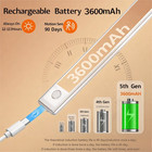 Magnetic Under Cabinet Light 14 6in-3600mah  Automatic  Magnet Led Light Bar 