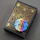 New  Hitex X Scoopyloops Thick Titanium Edc Chip  Rainbow Heat Treated Titanium