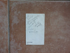 Early 1981 Motley Crue Nikki Sixx Mick Mars Signed Autographed Ticket Envelope