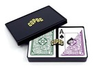 Copag Poker Cards - Jumbo Index - Purple Green - 12 Dual Decks  Legacy