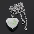 Always In My Heart Cremation Jewelry Keepsake Memorial Ash Urn Holder Necklace