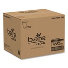 Solo 6srx 6 Oz  Bare Eco-forward Treated Paper Funnel Cups - Wt  2500 ct  New
