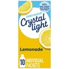 12 Pack Crystal Light Lemonade Drink Mix  Zero Sugar  120 Packets  1 4 Oz