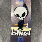 Blind Skateboard Deck Reaper Size 8 0 Y2k Vintage Skater Grim